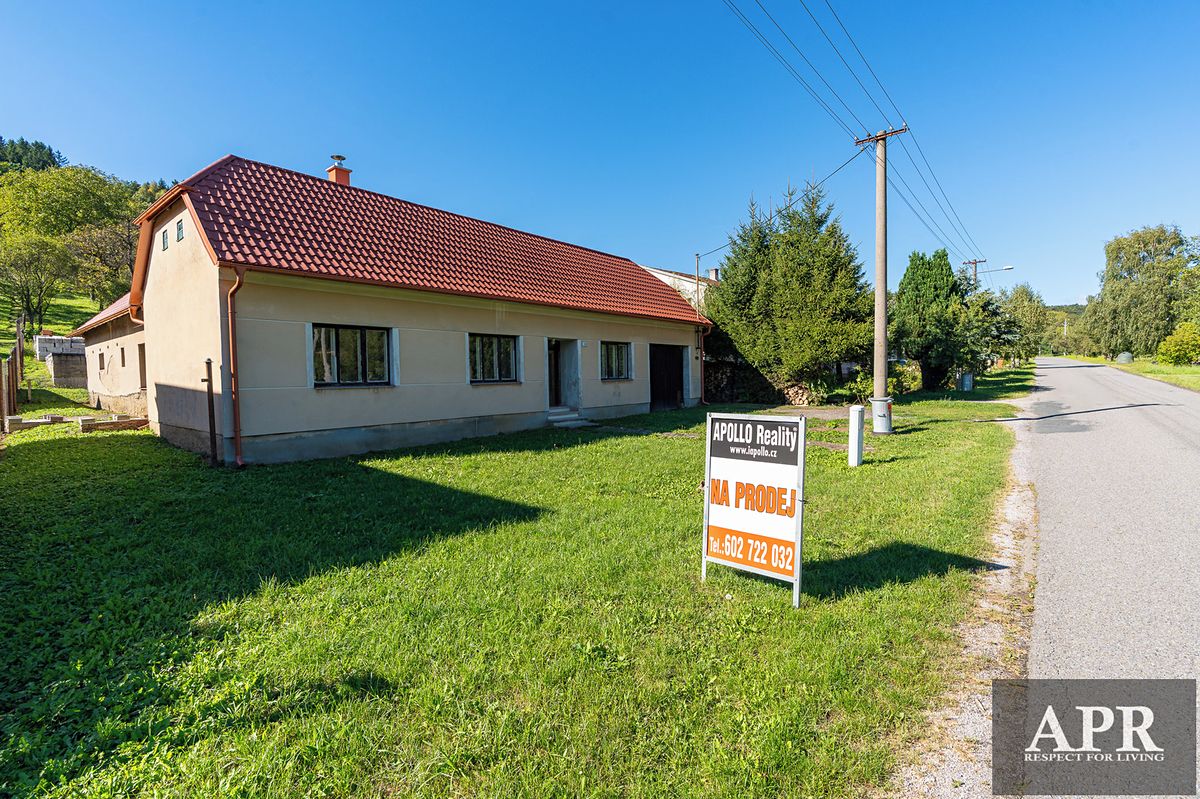 Prodej rodinného domu 123 m², pozemek 4224 m²